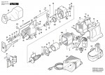 Bosch 3 601 F45 703 Gsa 24 Ve Cordl Reciprocating Saw 24 V / Eu Spare Parts